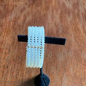Ross-Simons Jewelry - Cultured Pearl Cuff Bracelet with Gold 5 mm pearls Ross-Simons Jewelry - Cultured Pearl Cuff Bracelet with Gold 5 mm pearls